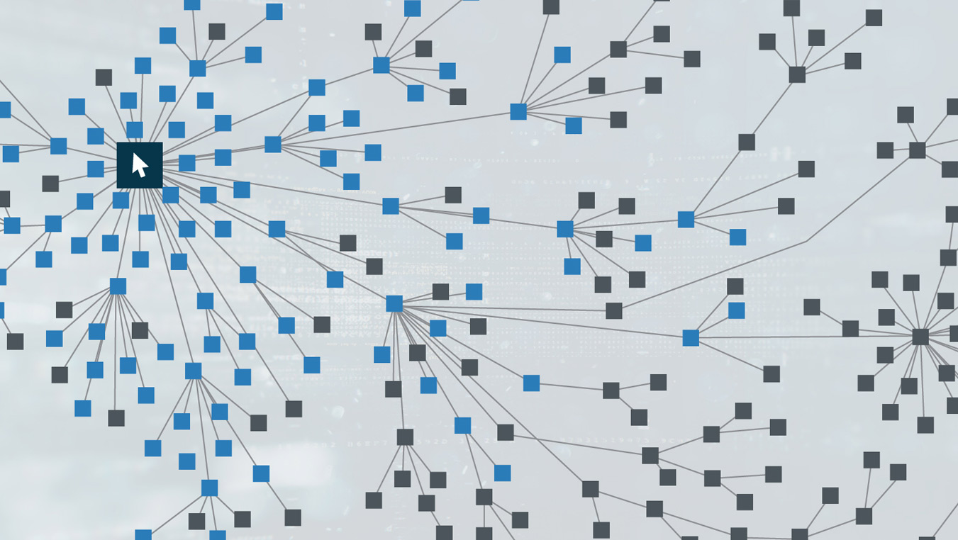 Data points connecting